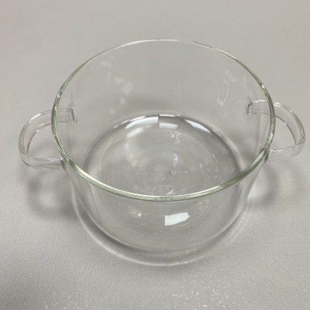 Каструля скляна зі скляною кришкою 1,8 л 16 см A-Plus 1057