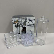 Набір косметичних органайзерів для ватних дисків, паличок і пензликів Bee Home Ak504