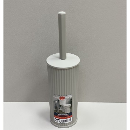 Йоршик для унітазу з пластиковою підставкою 34,5 см Elif Plastik N379 бежевий