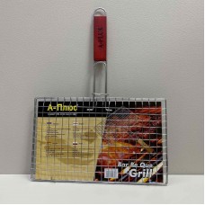 Решітка для грилю з хромованої сталі 34,5*21,5 см A-Plus 1872