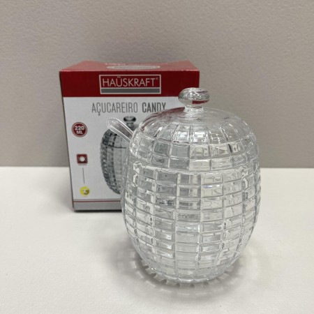 Медівниця скляна з ложкою "Різнотрав'я" 230 мл Olens 102-662