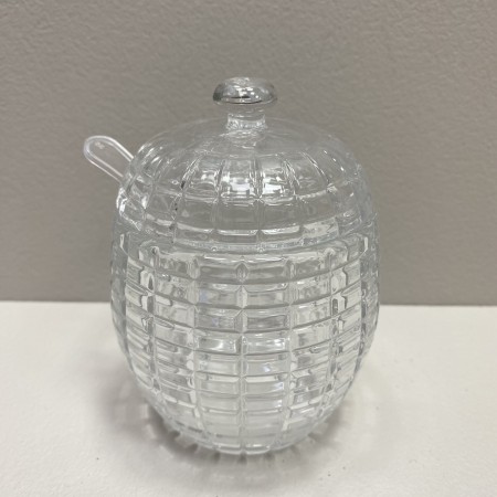 Медівниця скляна з ложкою "Різнотрав'я" 230 мл Olens 102-662