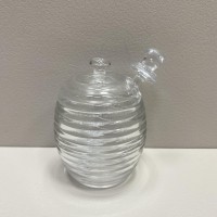 Медівниця скляна з ложкою "Акація" 220 мл Olens 102-661