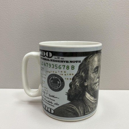 Чашка керамічна 800 мл "Долар" XXL Olens 102-018/3236