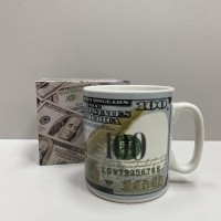 Чашка керамічна 800 мл "Долар" XXL Olens 102-018/3236