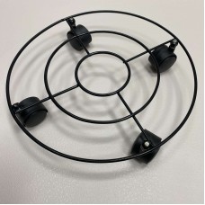 Підставка на колесах під бутиль, вазон металева DECOR ART 1041