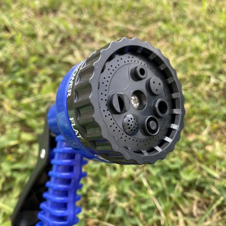 Шланг для поливу садовий 30 метрів Magic Hose 100 FT синій