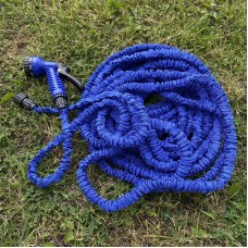 Шланг для поливу садовий 30 метрів Magic Hose 100 FT синій