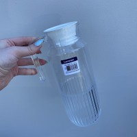 Глечик скляний з кришкою 1,3 л Luminarc Gridz Fridge Q3653