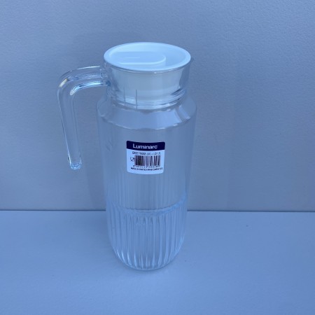 Глечик скляний з кришкою 1,3 л Luminarc Gridz Fridge Q3653