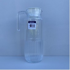 Глечик скляний з кришкою 1,3 л Luminarc Gridz Fridge Q3653