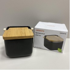 Цукорниця керамічна з бамбуковою кришкою 840 мл 14*12*11 см Ardesto Midori AR0907B