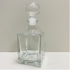 Графін-штоф скляний "Київ" зі  скляним корком 500 мл 9453