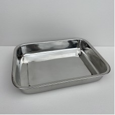 Деко для запікання з нержавіючої сталі 35*25*5 см A-Plus 0764