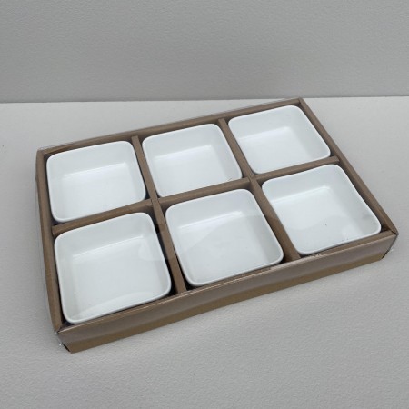 Набір соусниць порцелянових 6 шт Stenson MC5102-6