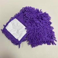 Запаска для швабри  (мікрофібра локшина)  45*14,5 см фіолетова A-Plus 4515