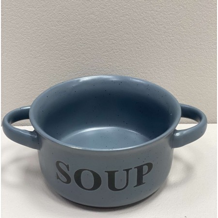 Бульйонниця керамічна 550 мл Ardesto Alcor AR3476BL синя