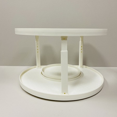 Полиця-органайзер обертальна 2 яруси 32,9*27,5 см Stenson R93754