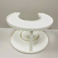 Полиця-органайзер обертальна 2 яруси 32,9*27,5 см Stenson R93754