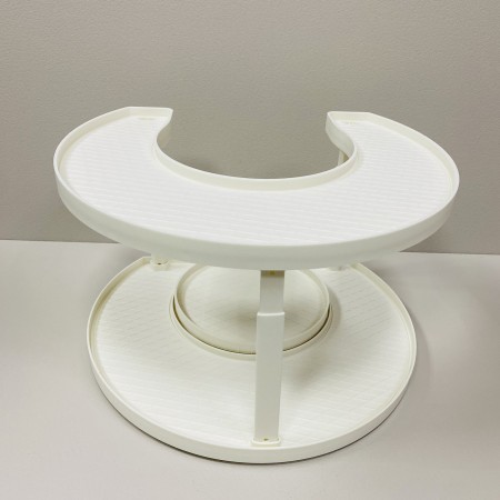 Полиця-органайзер обертальна 2 яруси 32,9*27,5 см Stenson R93754