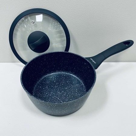 Ківш алюмінієвий зі скляою кришкою 20 см 2,2 л Ringel Zira RG-41006-20