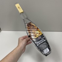 Решітка-гриль для риби 51*31*12*1,5 см Stenson MH-0918