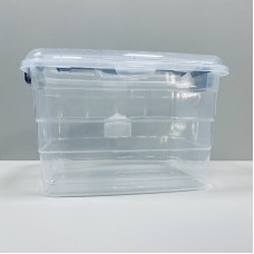 Контейнер пластиковий з кришкою та ручкою 14 л 36*27,5*23,5 см Bursev 110793