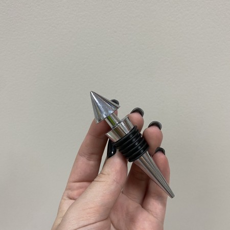 Пробка для вина з нержавіючої сталі 9,3 см Stenson 3086