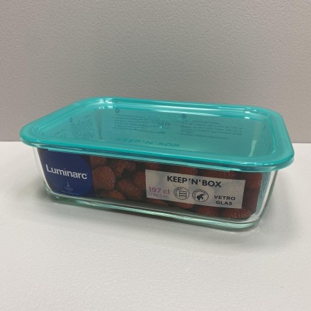 Ємність прямокутна для їжі 1970 мл Luminarc Keep`n Box P5516 