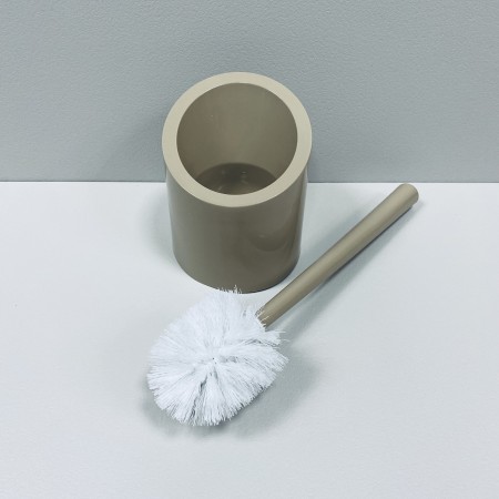 Йорж для унітазу з підставкою "Аква" кремовий Алеана 127024