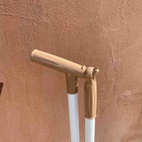 Совок зі щіткою для прибирання  330 ТЕ коричневий