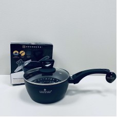 Ківш алюмінієвий з антипригарним покриттям зі скляною кришкою 1,7 л 18 см Edenberg EB-3330