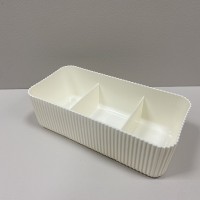 Органайзер Lova Plastik 3 відділення молочний LV-243