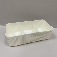 Органайзер Lova Plastik 3 відділення молочний LV-243