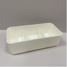 Органайзер Lova Plastik 3 відділення молочний LV-243