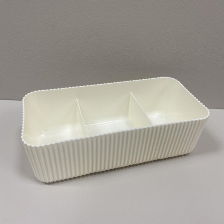 Органайзер Lova Plastik 3 відділення молочний LV-243