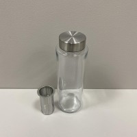 Пляшка для води з металевою кришкою та ситечком 1 л Pure Aqua Bottle Simax s10120/МЕТ