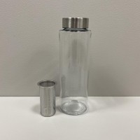Пляшка для води з металевою кришкою та ситечком 1 л Pure Aqua Bottle Simax s10120/МЕТ