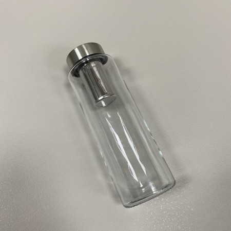 Пляшка для води з металевою кришкою та ситечком 1 л Pure Aqua Bottle Simax s10120/МЕТ