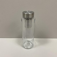 Пляшка для води з металевою кришкою та ситечком 1 л Pure Aqua Bottle Simax s10120/МЕТ