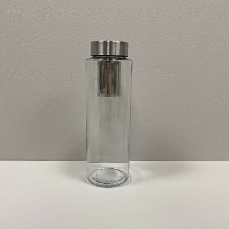 Пляшка для води з металевою кришкою та ситечком 1 л Pure Aqua Bottle Simax s10120/МЕТ