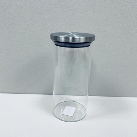 Банка для сипучих з металевою кришкою 1200 мл Olens 102-361