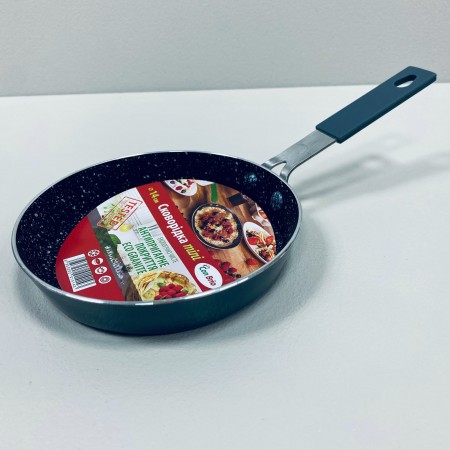 Сковорода алюмінієва 14 см Con Brio Granite mini CB-1414 сіра