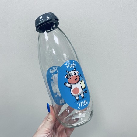 Пляшка скляна 1000 мл "Fresh" Interos S-108