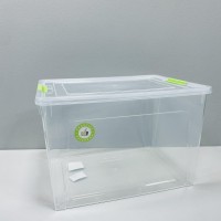 Контейнер універсальний 32*24.5*21 см 12 л "Smart Box" Practice Алеана 171018 прозорий/оливковий