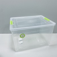 Контейнер універсальний 32*24.5*21 см 12 л "Smart Box" Practice Алеана 171018 прозорий/оливковий