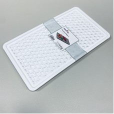 Сушка для стаканів пластикова 42*24*1 см біла Bursev 1135 08