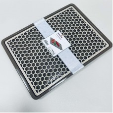 Сушка для посуду пластикова 41,8*30,9*1 см коричнева Bursev 1135 09