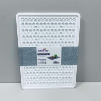 Сушка для посуду пластикова 41,8*30,9*1 см біла Bursev 1135 09
