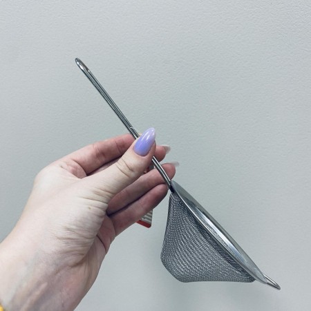 Сито з нержавіючої сталі дрібне конусне  d-10 см Empire 1803 